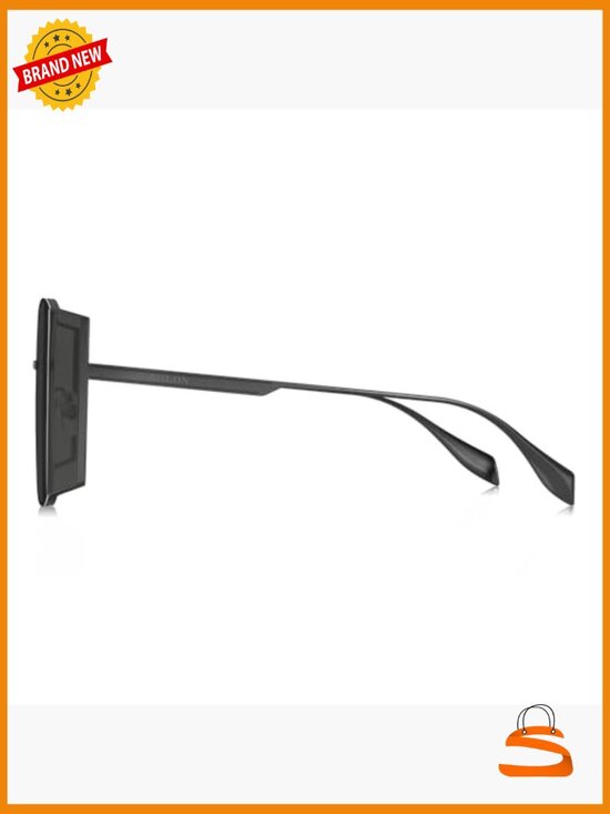Oversized Wrap-Around Trendy Sunglasses with UV Protection main image 6